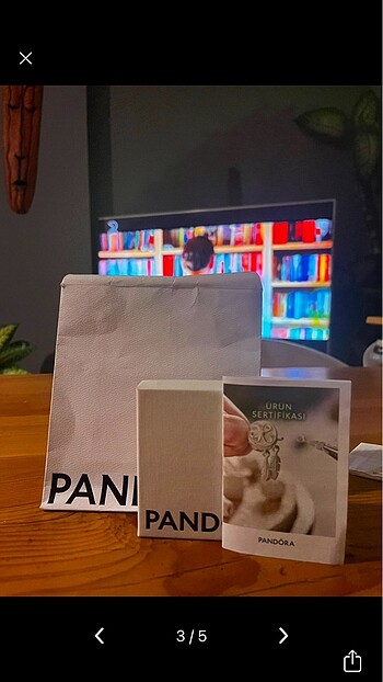 Pandora Pandora moments kalpli bileklik