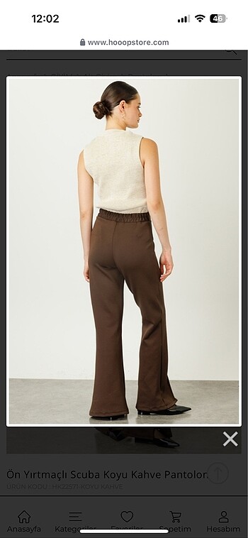 Mango Hoops pantolon