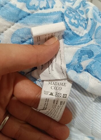 Madame Coco Çift yönlü yatak örtüsü