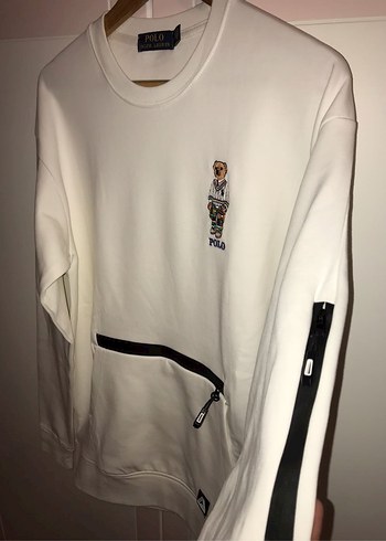 m Beden beyaz Renk Ralp Lauren Sweatshirt.