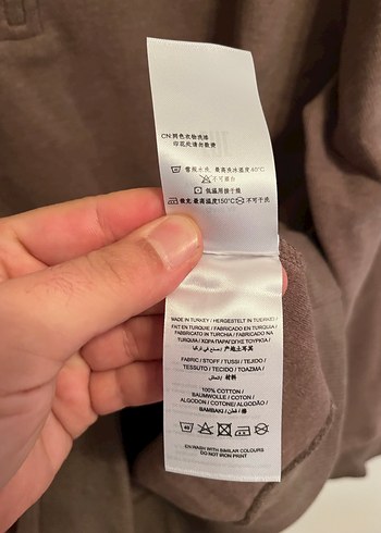 Gant Kahverengi Yarım Fermuarlı Erkek Sweatshirt - Görsel 6