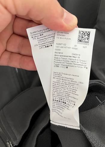 BOSS Erkek Gri Kartlık Velcro Kapamalı - Görsel 9