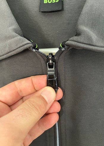 BOSS Erkek Gri Kartlık Velcro Kapamalı - Görsel 5