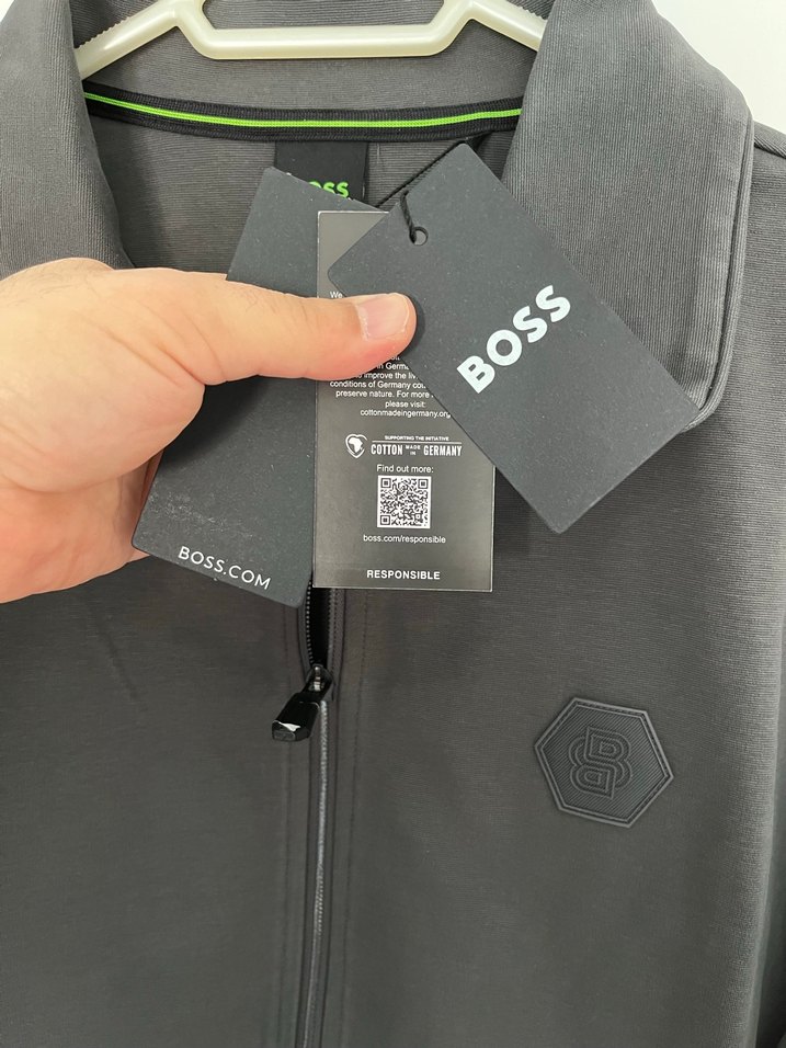 BOSS Erkek Gri Kartlık Velcro Kapamalı - Görsel 2