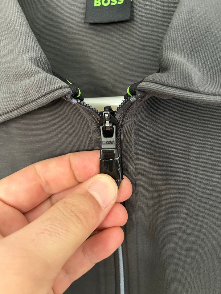 BOSS Erkek Gri Kartlık Velcro Kapamalı - Görsel 5