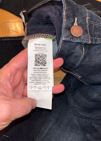 Emporio Armani Jean Pantolon. - Görsel 6