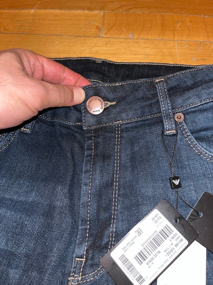 Emporio Armani Jean Pantolon. - Görsel 3