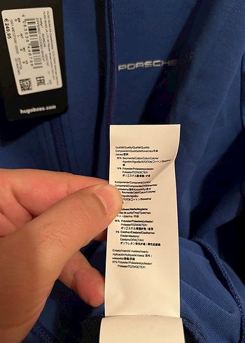 Hugo Boss x Porsche Sweatshirt. - Görsel 5