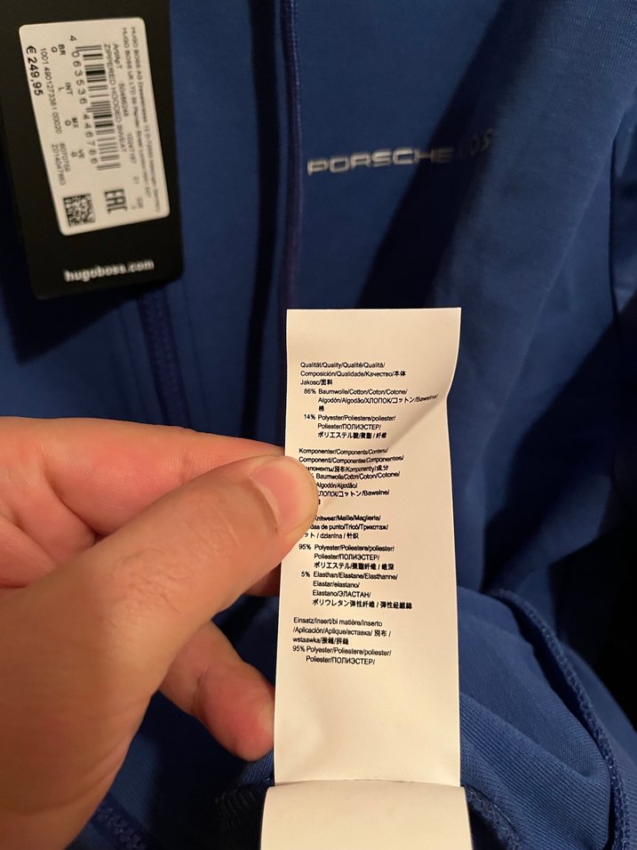 Hugo Boss x Porsche Sweatshirt. - Görsel 5