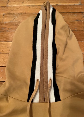 Bej Kapüşonlu Erkek Sweatshirt BOSS - Görsel 9