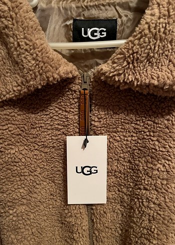 UGG Kahverengi Peluş Kadın Ceket - Görsel 2