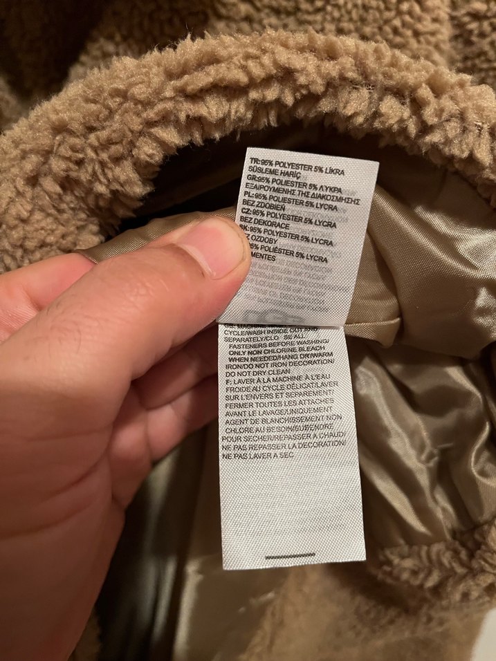 UGG Kahverengi Peluş Kadın Ceket - Görsel 5