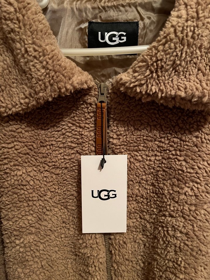 UGG Kahverengi Peluş Kadın Ceket - Görsel 2