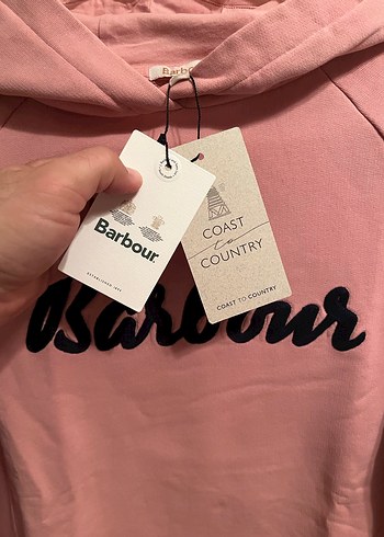 Barbour Kapüşonlu Kadın Sweatshirt - Görsel 3