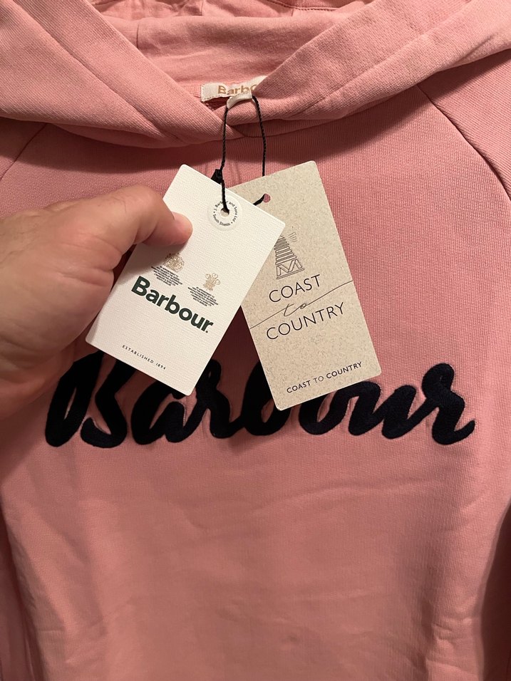 Barbour Kapüşonlu Kadın Sweatshirt - Görsel 3