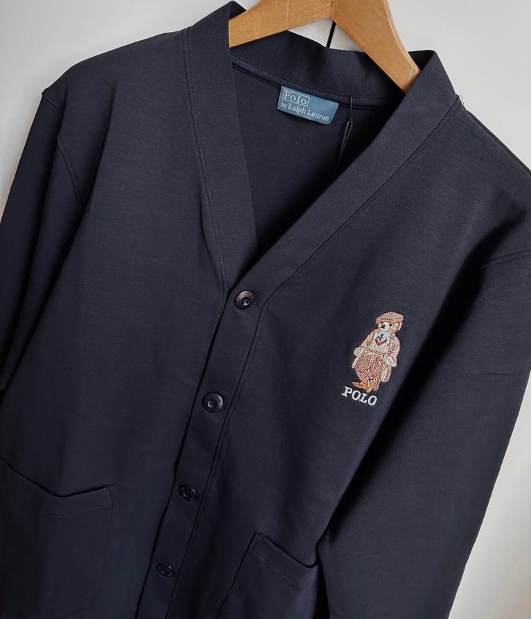 Polo Ralph Lauren Lacivert V Yaka Hırka — görsel 2/4