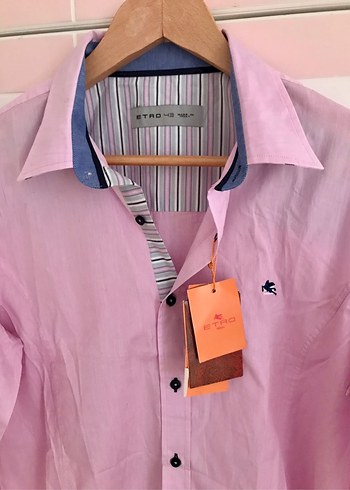 xl Beden Etro Pembe Uzun Kollu Gömlek