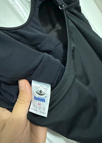 Siyah Askılı Mini Mayo - Görsel 2