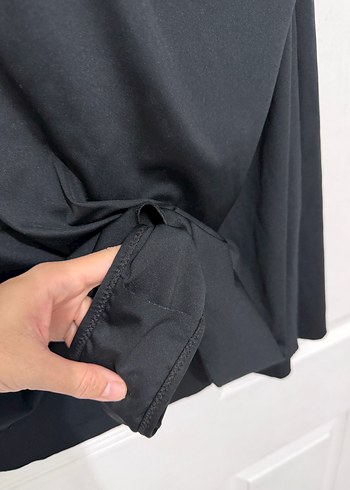 Siyah Askılı Mini Mayo - Görsel 6