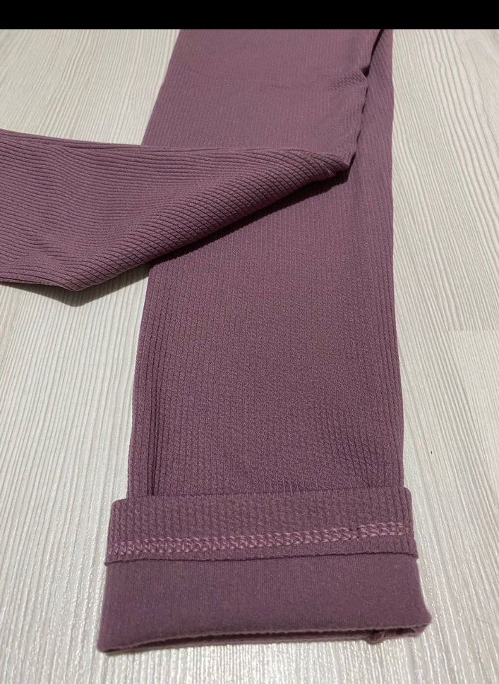 Mor Sıkı Kesim Tayt - Görsel 2