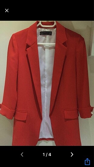 Kırmızı Blazer