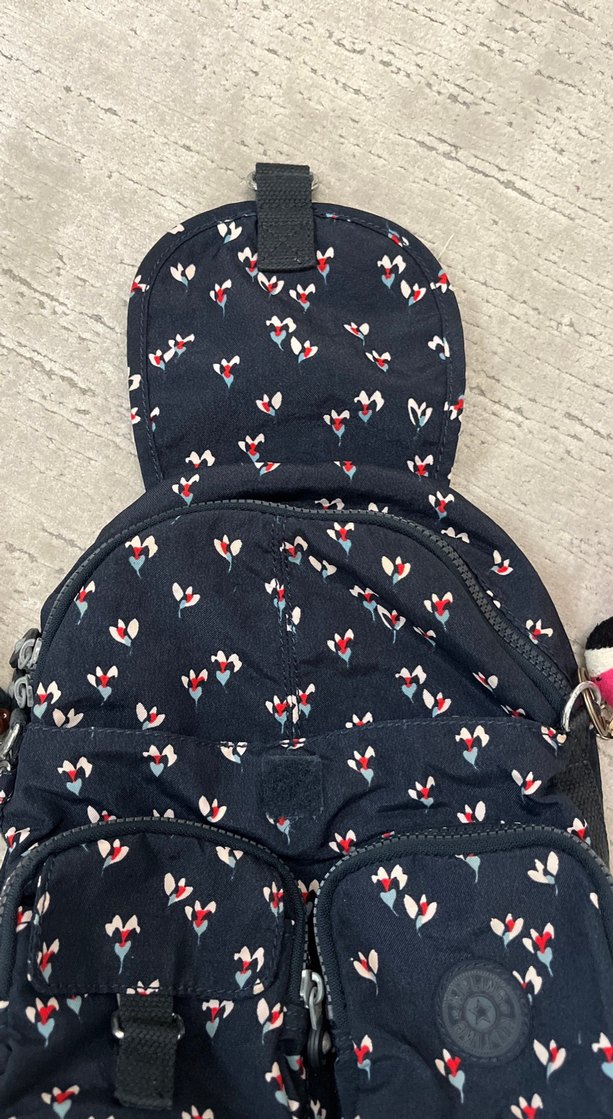 Çiçek Desenli kiz cocuk Sırt Çantası - Görsel 2