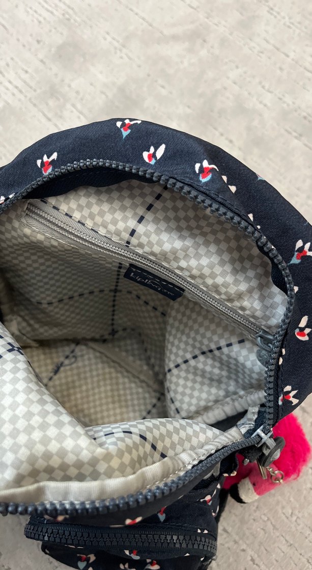 Çiçek Desenli kiz cocuk Sırt Çantası - Görsel 3