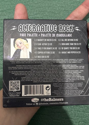 TheBalm Alternative Rock Göz Farı Paleti - Görsel 3