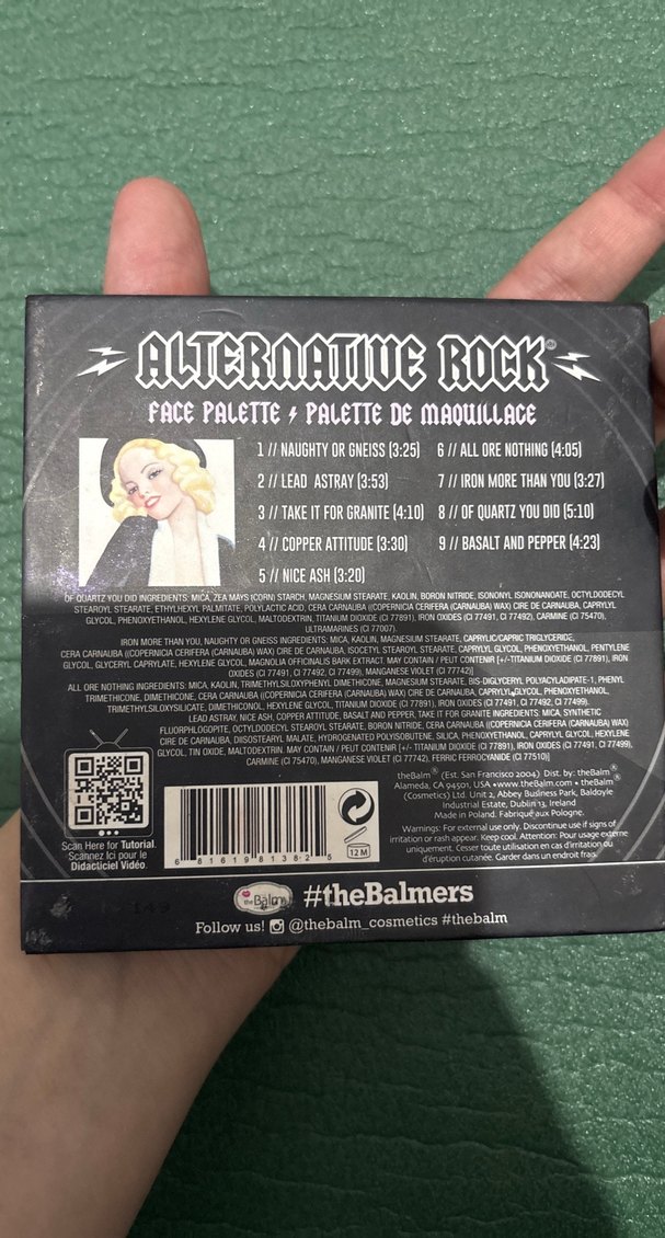 TheBalm Alternative Rock Göz Farı Paleti - Görsel 3