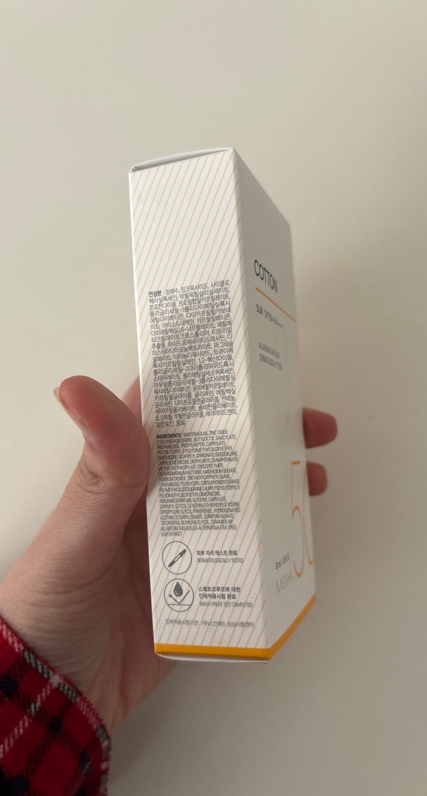 Missha Cotton Güneş Koruyucu SPF50+ PA++++ 50 ml - Görsel 3