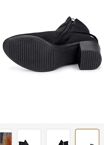 38 Beden siyah Renk Bayan kısa bot-ayakkabı