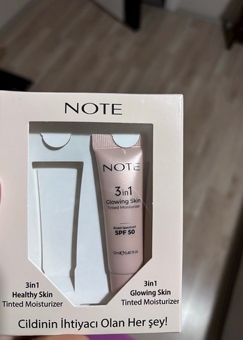Note 3in1 Işıltılı BB Krem SPF50 - Görsel 4