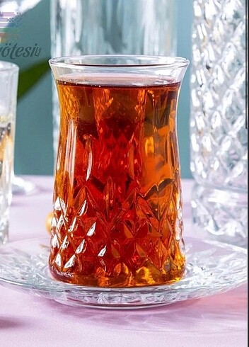 Lav 6 lı Çay Bardağı