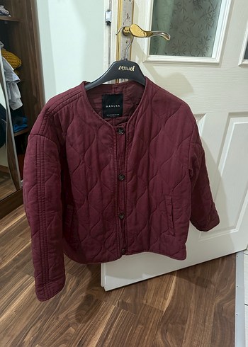 Manuka kapitone ceket kaban - Görsel 4