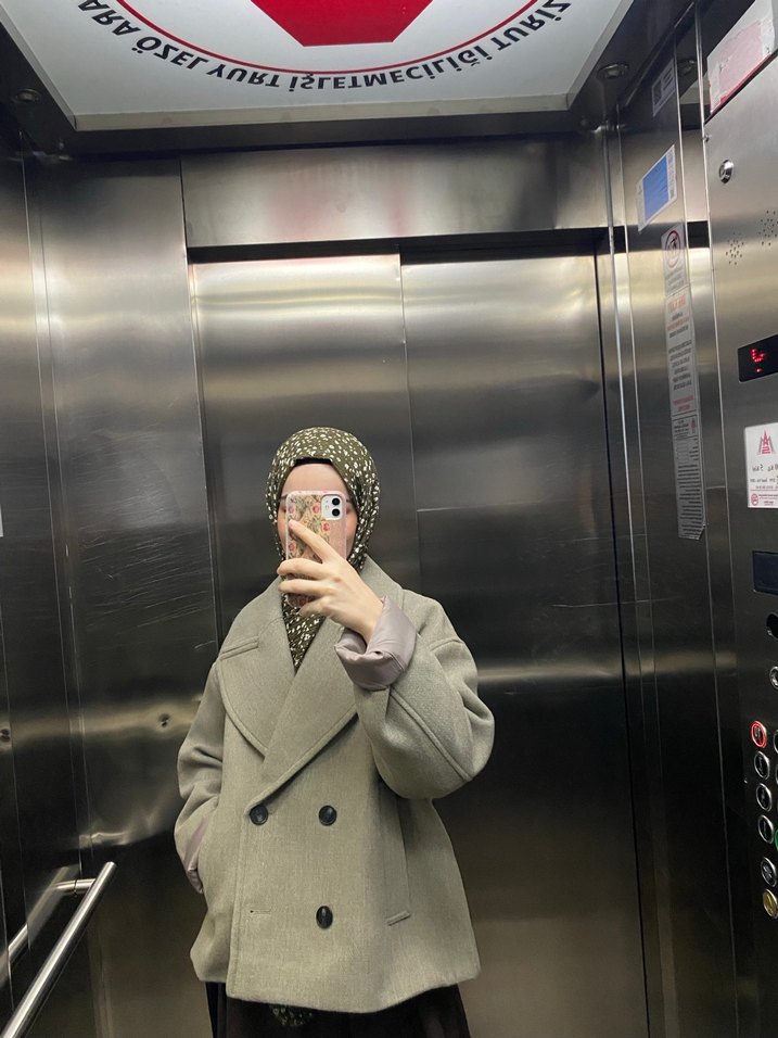 Zara kısa kaban - Görsel 3