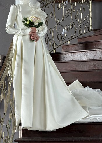 Museum of florale Beyza karam gelinlik - Görsel 6