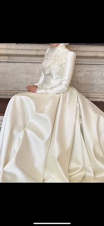 Museum of florale gelinlik - Görsel 5