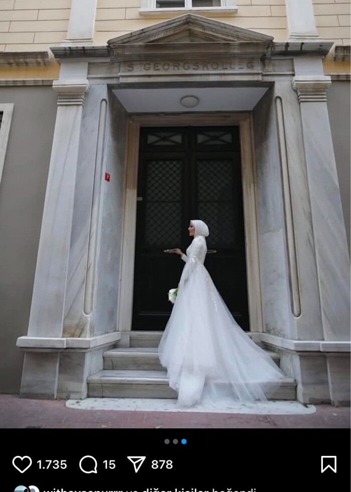 Tual moda gelinlik aysira House of zarif - Görsel 3