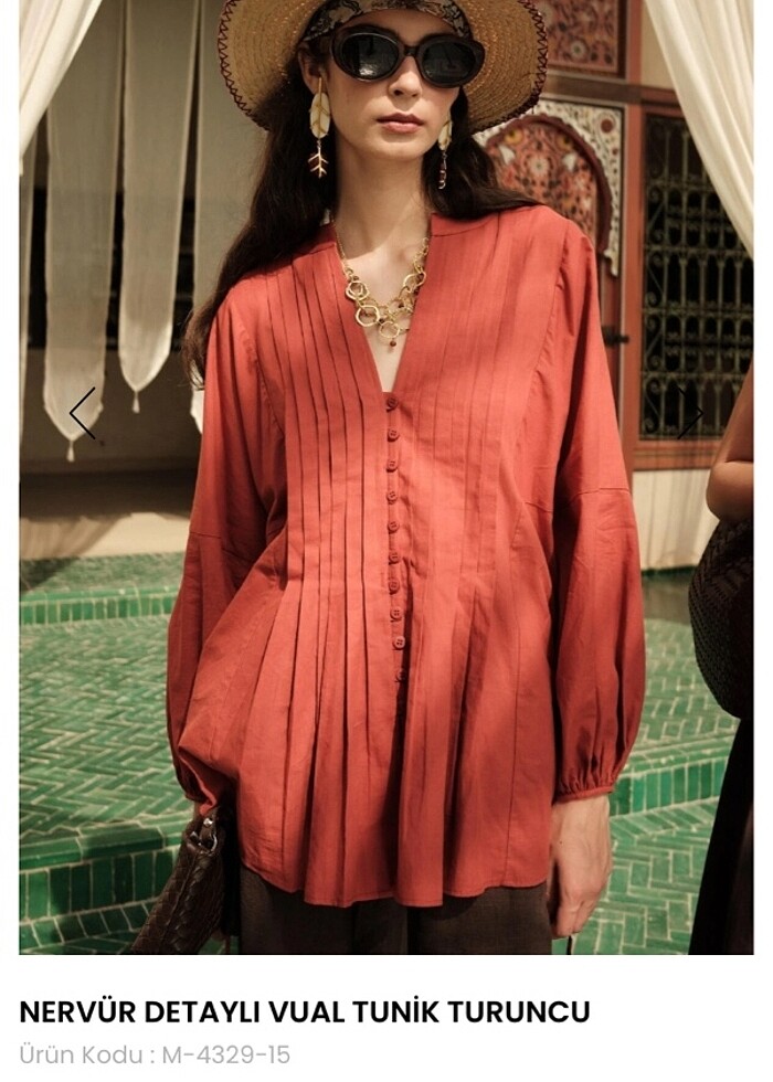 Manuka gömlek tunik - Görsel 2