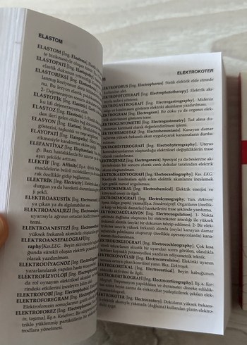 Tıp Terimleri Cep Sözlüğü ve Mini Tıp Sözlüğü - Görsel 2