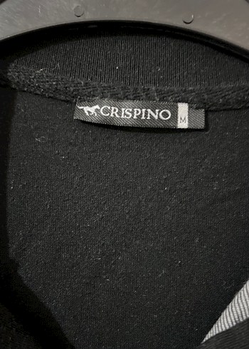 Erkek Siyah Beyaz Çizgili Polo Tişört - Görsel 2