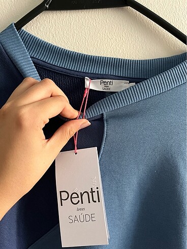 xs Beden mavi Renk Penti mavi sweatshirt