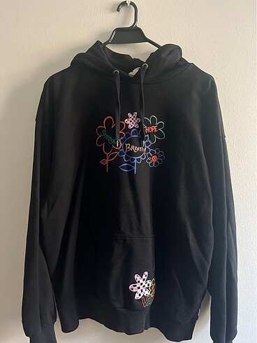 Siyah vans sweatshirt