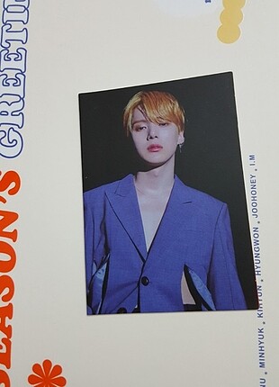 Monsta x Fatal Love hidden message card