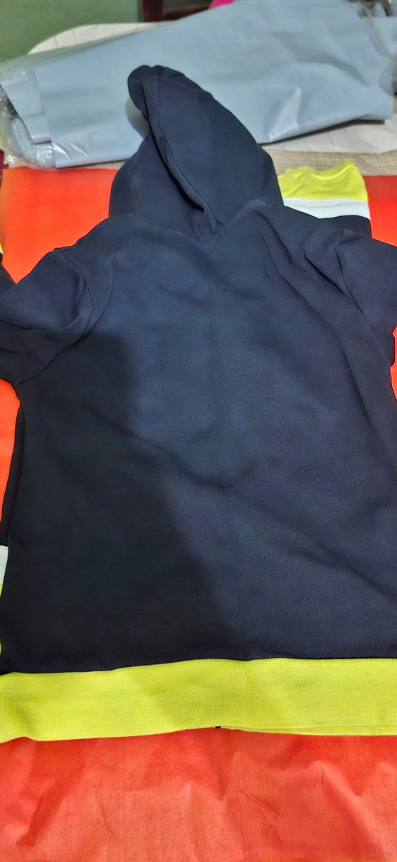 FENERIUM Sarı Lacivert Kapüşonlu Erkek Çocuk Sweatshirt - Görsel 4