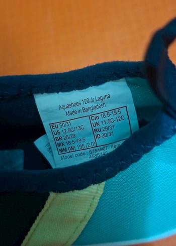 Decathlon Deniz ayakkabısı 30-31 - Görsel 2