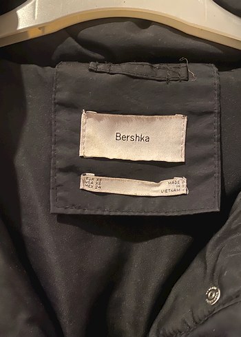 xs Beden Düğmeli Siyah Midi Kadın Ceket