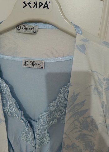 Mavi Bohem Uzun Kollu lohusa takımı - Görsel 2