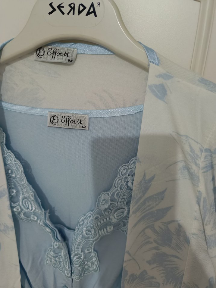 Mavi Bohem Uzun Kollu lohusa takımı - Görsel 2