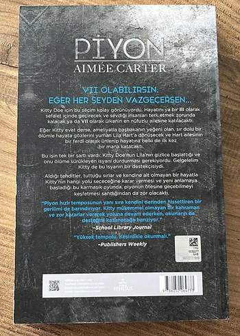 Aimee Carter - piyon vezir şah üçlüsü - Görsel 3